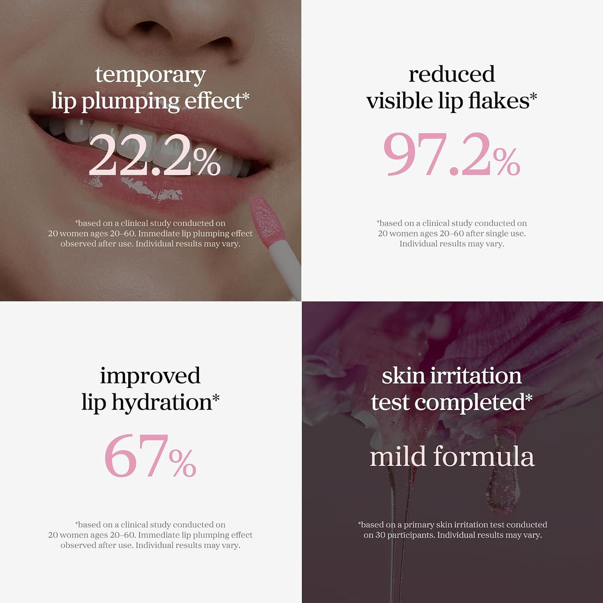 NOONI Korean Lip Oil - Applepeony - pH Color-Changing Plumping Lip Gloss
