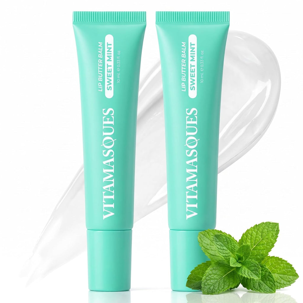 Vitamasques Lip Butter Balm - Vanilla Creme, Korean Lip Balm - 0.33 fl.oz