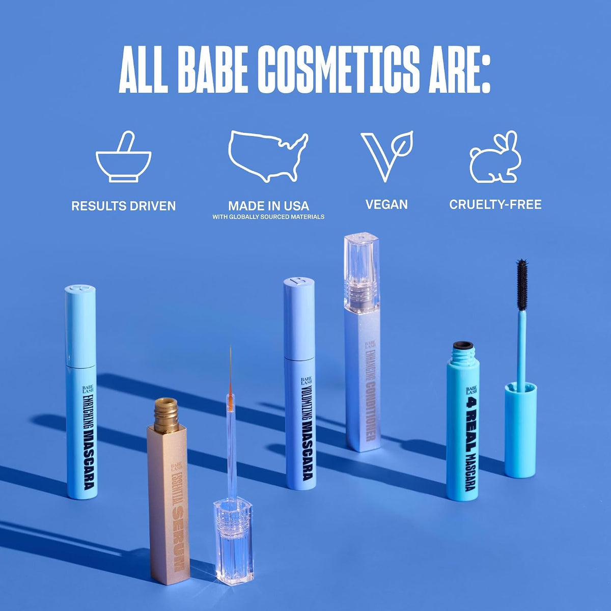 Babe Original Lash Serum - Fuller & Longer Looking Eyelashes, Advanced Lash Enhancing Treatment for Natural Lashes, Exte