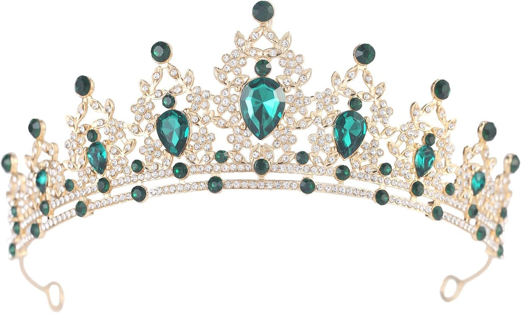 Crystal Crown and Tiara For Women - Rhinestone Headband For Princess Girls,Bridal Hair Accessories For Weddings Birthday