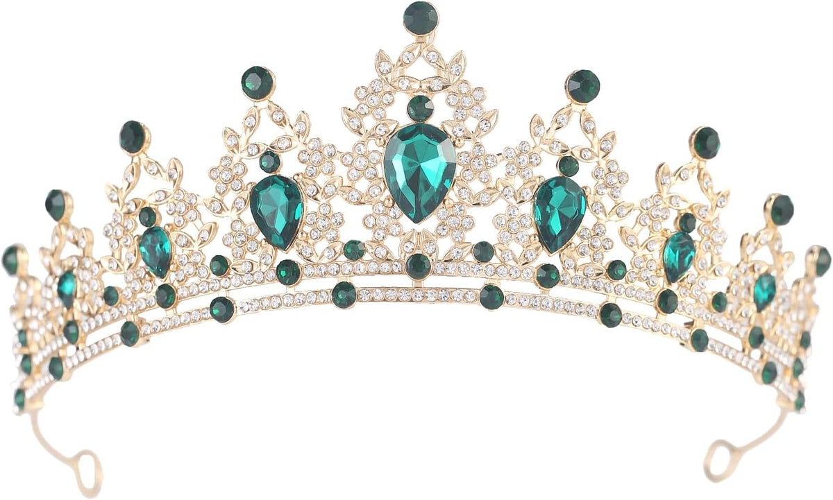 Crystal Crown and Tiara For Women - Rhinestone Headband For Princess Girls,Bridal Hair Accessories For Weddings Birthday