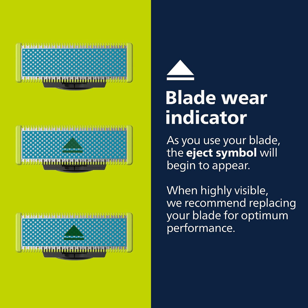 Philips Norelco OneBlade Replacement Blades, Anti-Friction, 2 Pack
