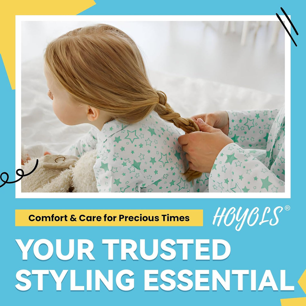 HOYOLS Clear Hair Ties, 1500 Pcs Small Elastic Rubber Bands