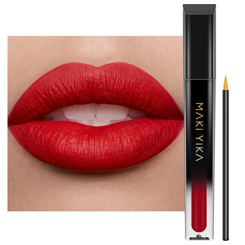 MAKI YIKA Red Lipstick Matte for Women Color Stay Long Lasting Lipsticks