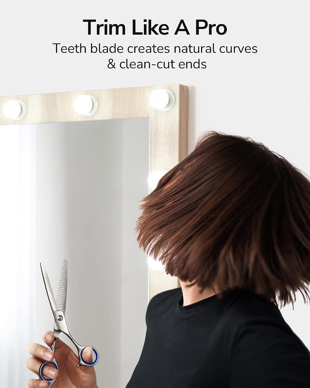 Hair Thinning Scissors ULG Professional Barber’s Texturizing Teeth Shears for Hairdressing, Salon and Home Use Thinning 