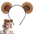 Sightor Bear Ears Headband Cute Bear Hairband Movable Ear Bear Head Wear