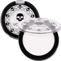 UCANBE Goth White Cream to Powder Foundation Makeup, Professional Clown White Face Body Paint with Matte Finish for Hall