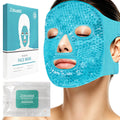 Cold Face Ice Mask Facial Ice Pack Cooling Mask with Storage Bag