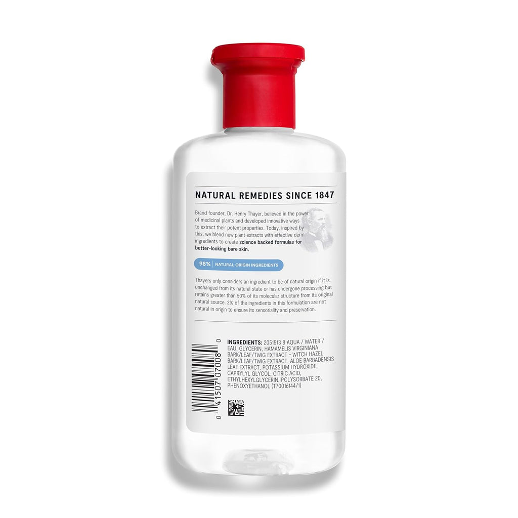 Thayers Unscented Witch Hazel Toner, with Witch Hazel and Aloe Vera, 12 oz