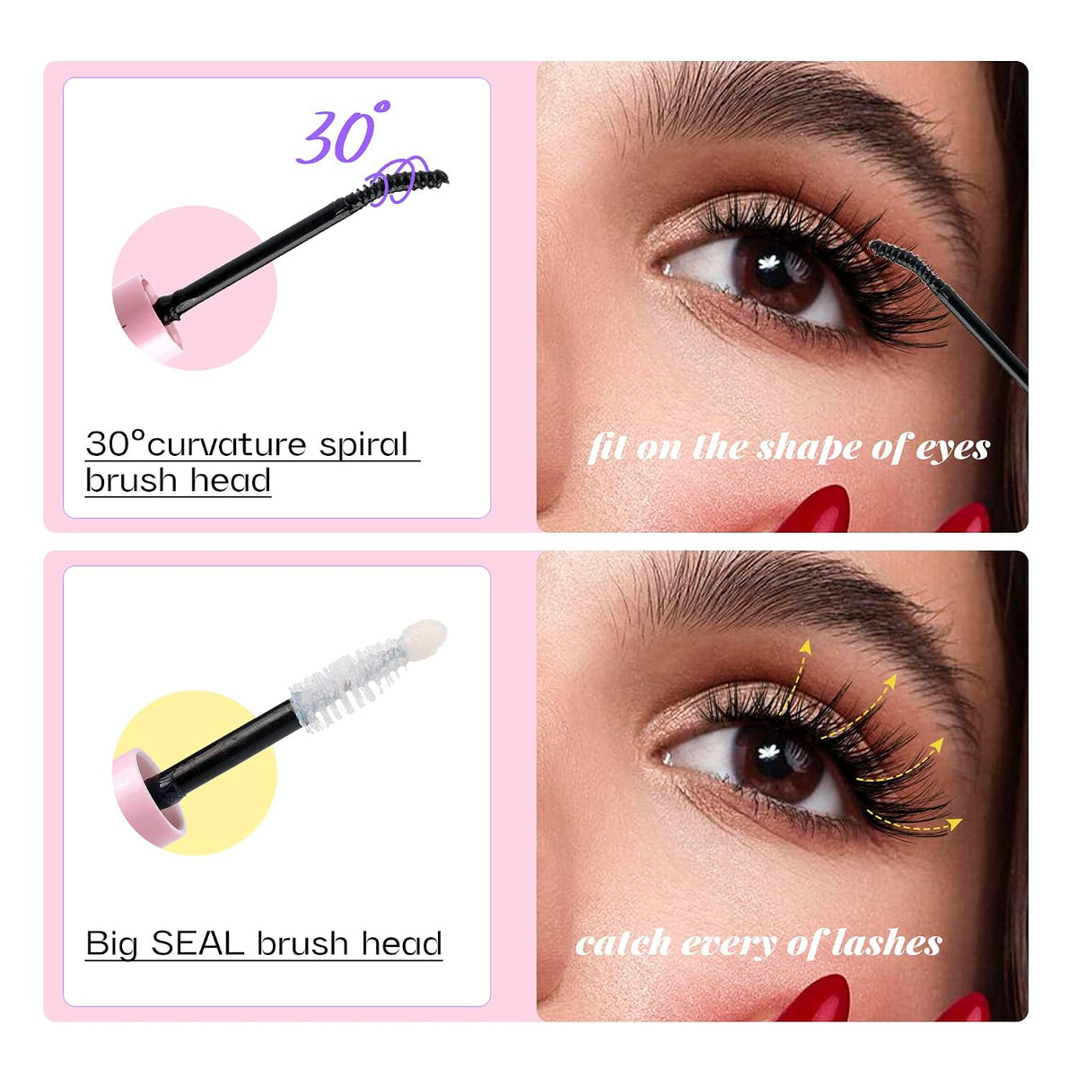 Lash Glue Bond and Seal Long Lasting Strong Hold Waterproof 2 in 1 Cluster Eyelash Glue for DIY Lash Extensions by Mavph