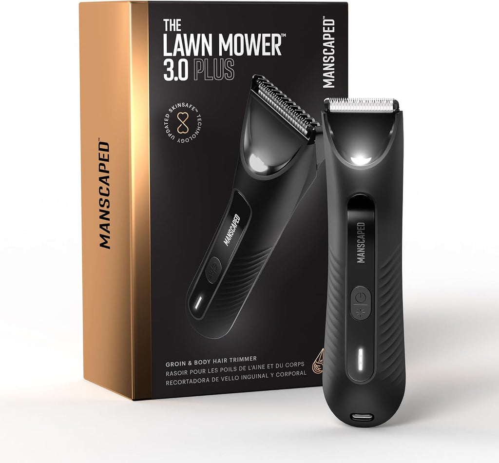 MANSCAPED® The Lawn Mower® 3.0 Plus Groin & Body Hair Trimmer, Tuxedo Black