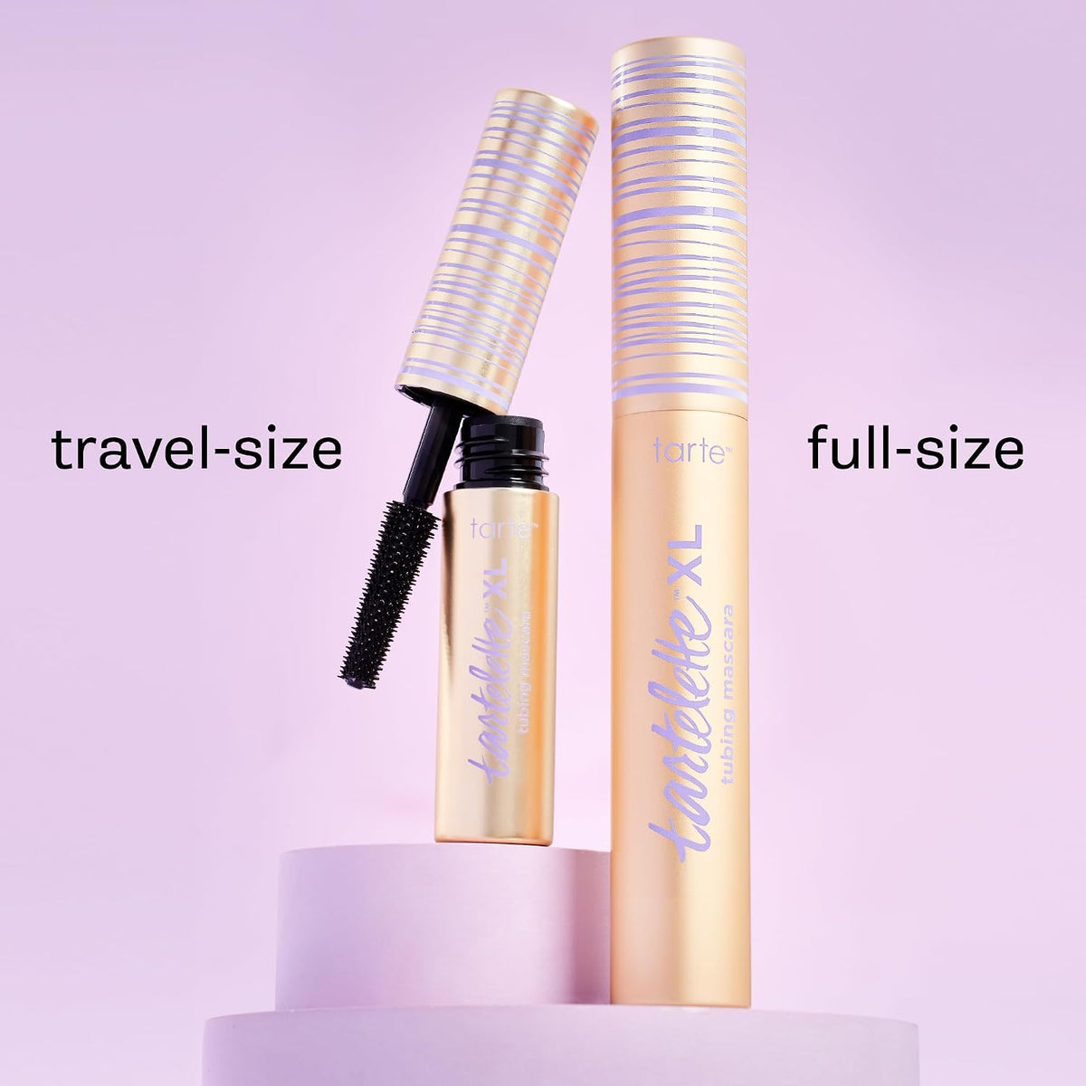 tarte tartelette XL tubing mascara – Lash Extensions in a Tube with Peptide, Extra-Bold Buildable Lifted Length & Volume
