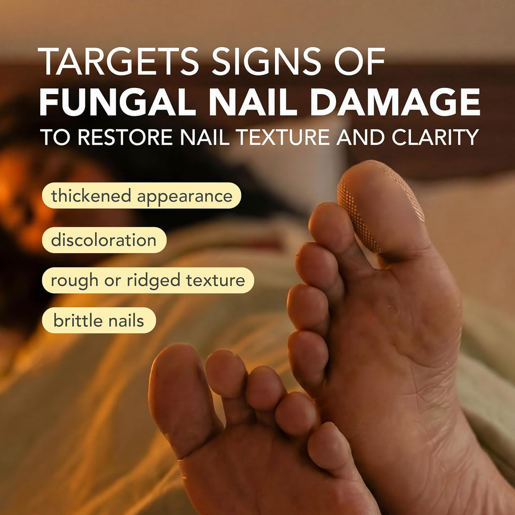 Kerasal Nighttime Renewal Fungal Nail Patches, Overnight Repair, 14 Count