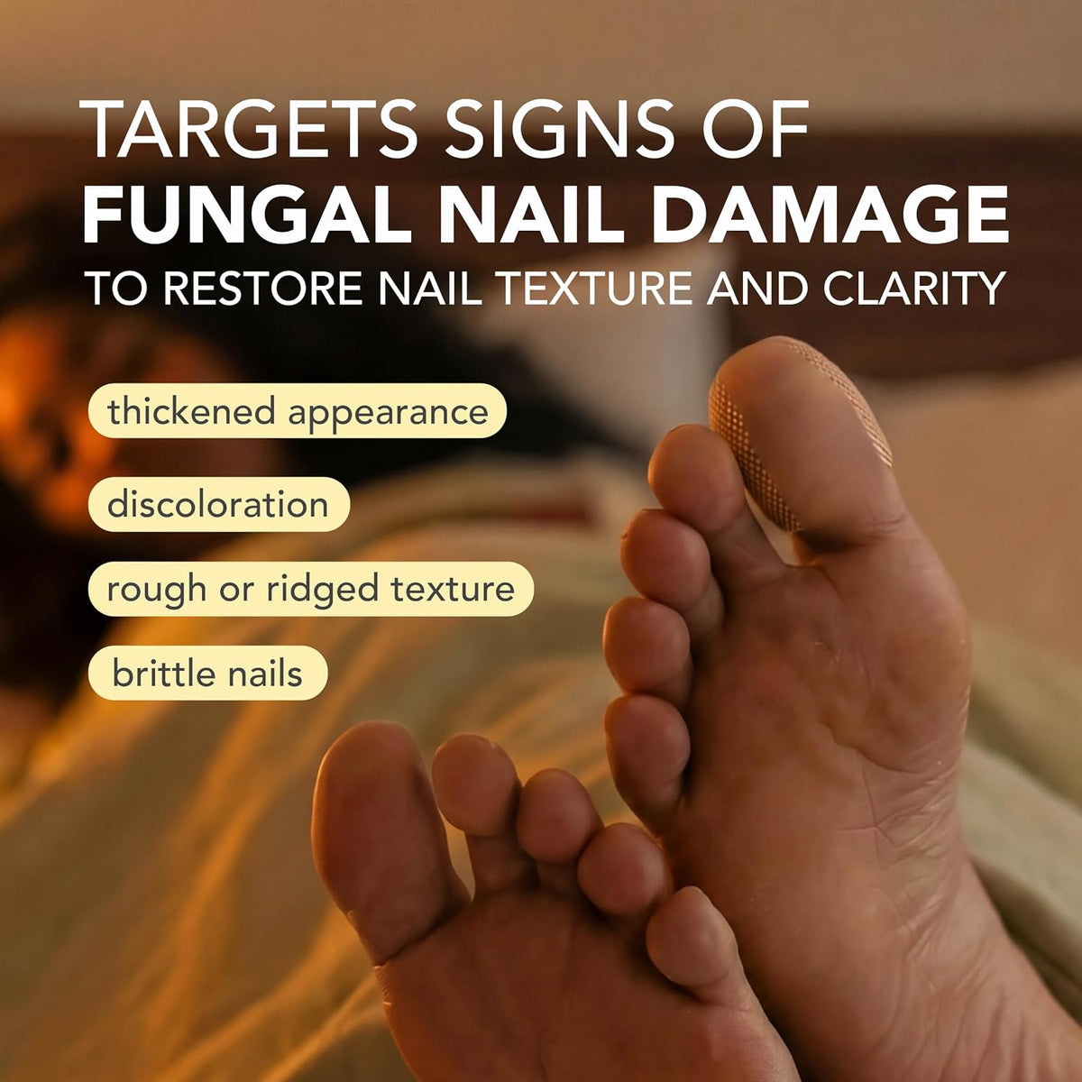 Kerasal Nighttime Renewal Fungal Nail Patches, Overnight Repair, 14 Count