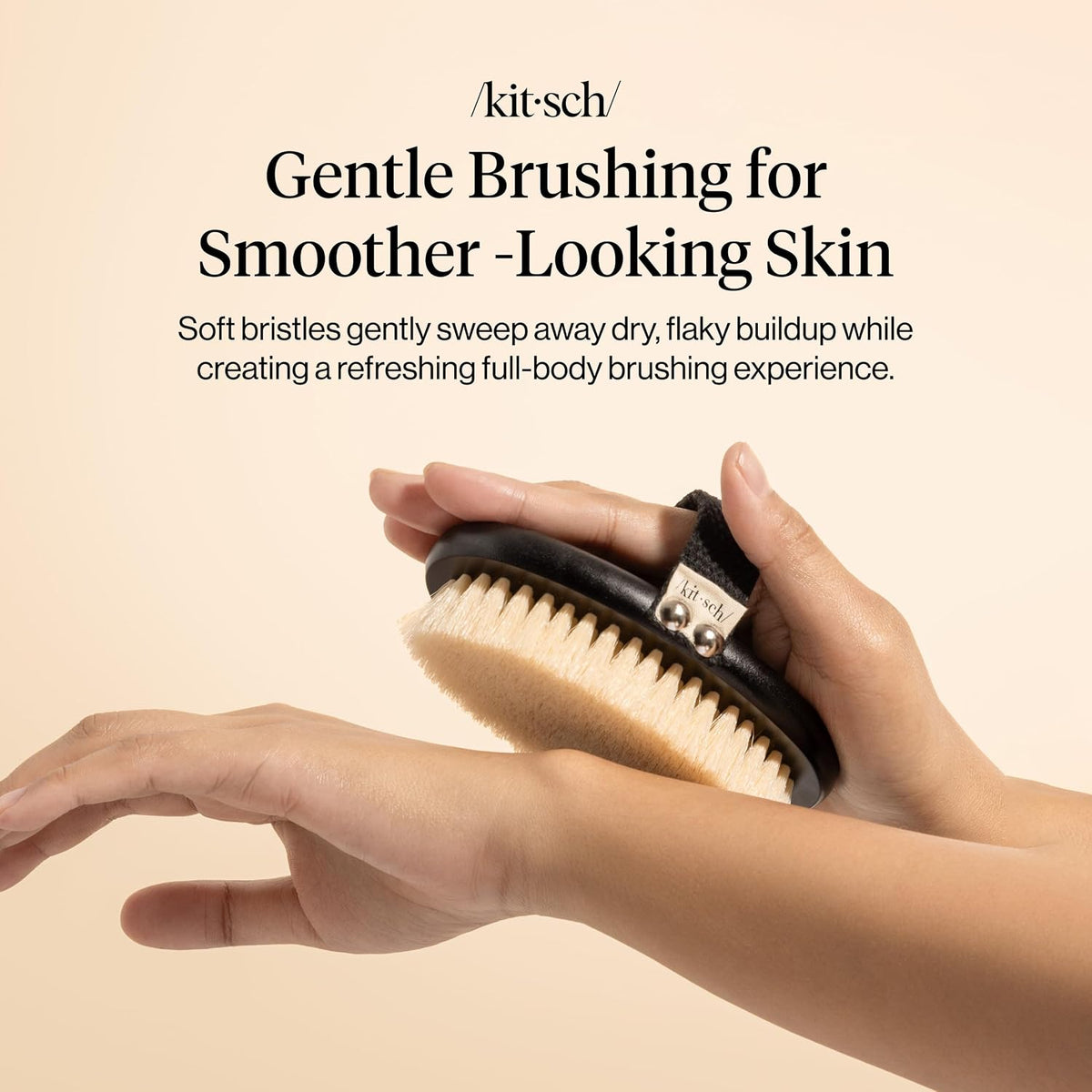 Kitsch Dry Brushing Body Brush for Lymphatic Drainage