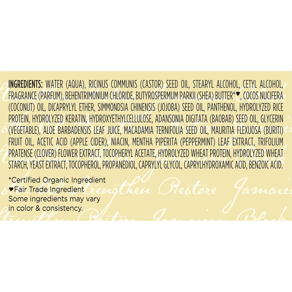 Shea Moisture Jamaican Black Castor Oil Strengthen & Grow Leave-In Conditioner, 11 Ounce