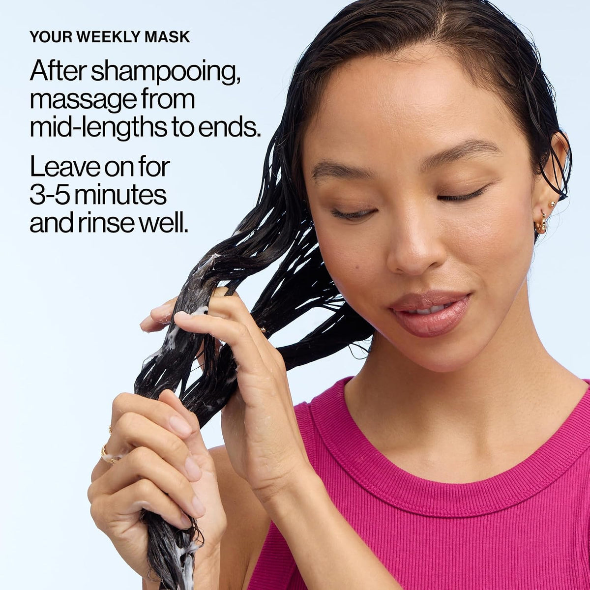 Eva NYC Therapy Session Deep Conditioning Hair Mask with Vegan Protein, Jojoba Oil + Argan Oil - Hydrate, Soften + Repai