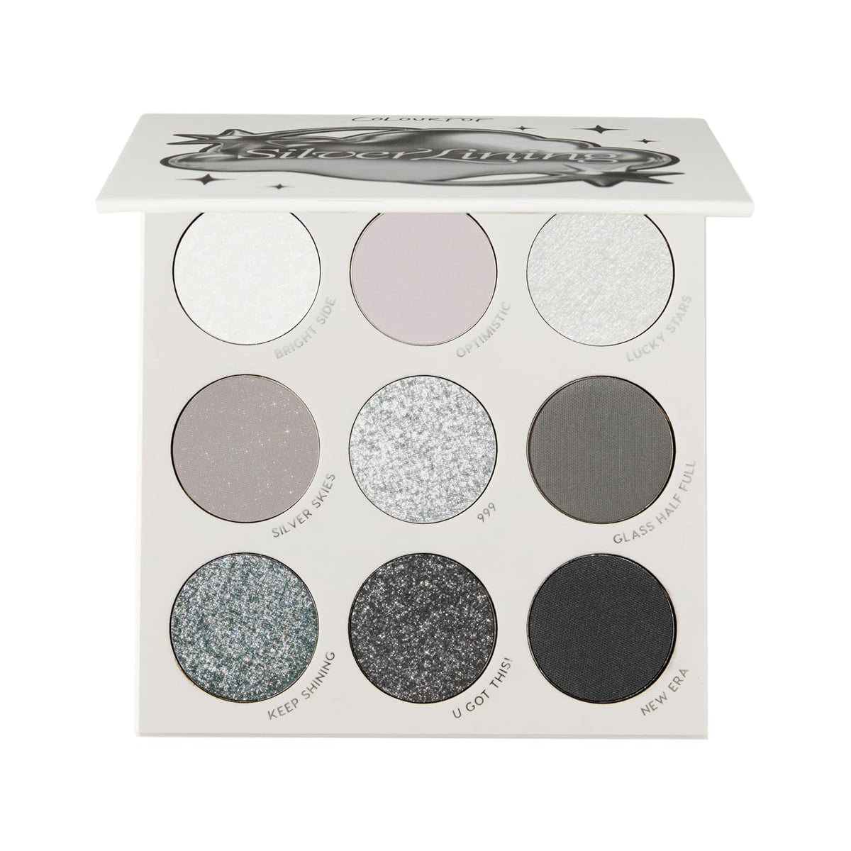 ColourPop Feelin' Bubbly Eyeshadow Palette - Brown & Gold Palette with Metallic and Matte Finishes - High-Pigment Eye Ma