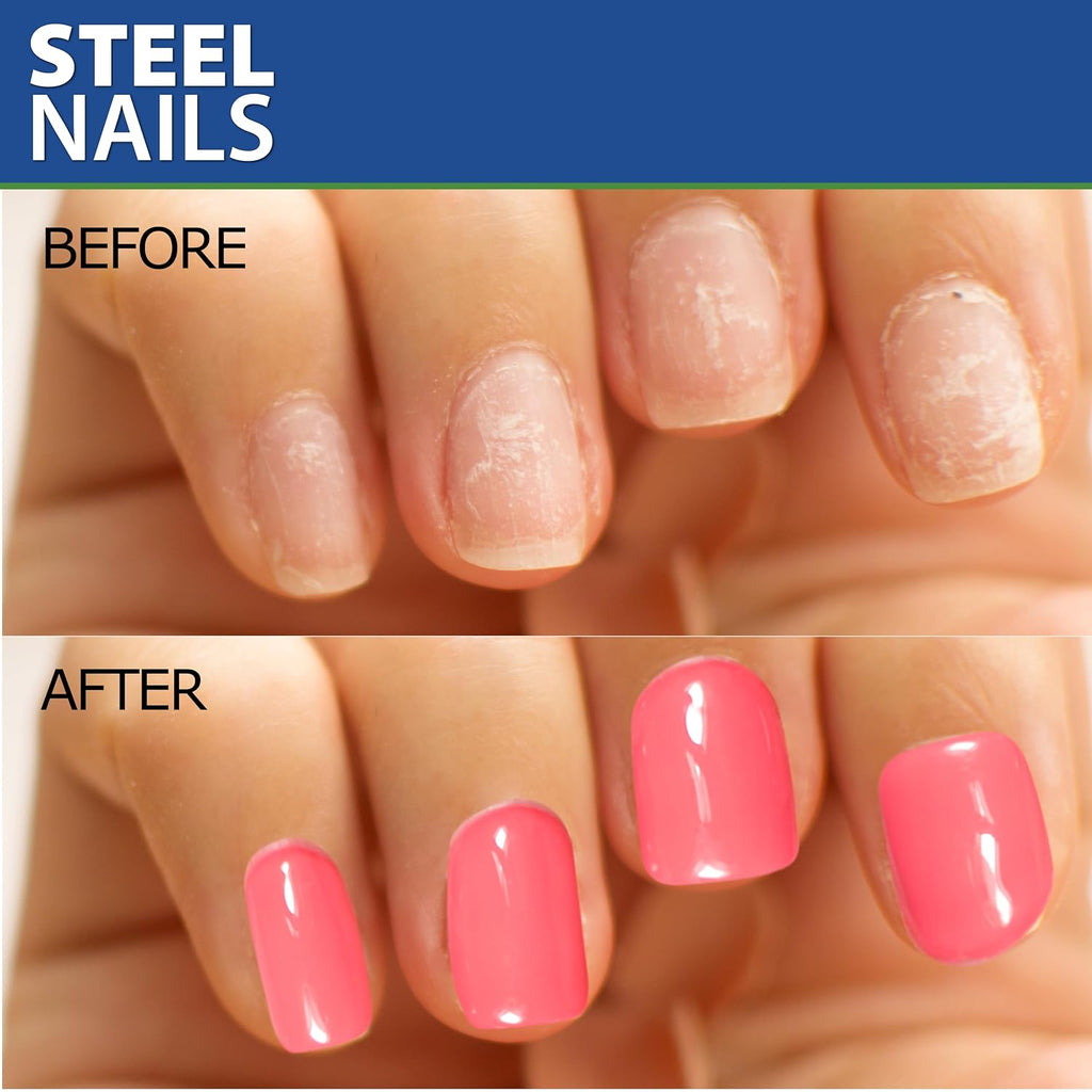 Steel Nails Hardener with Keratin, Calcium and Garlic