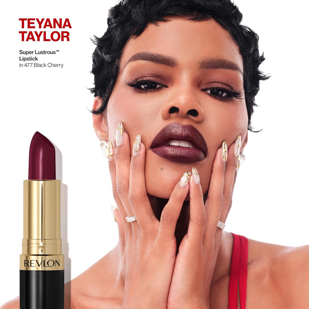 Revlon Super Lustrous Lipstick, 775 Super Red, 0.15 oz