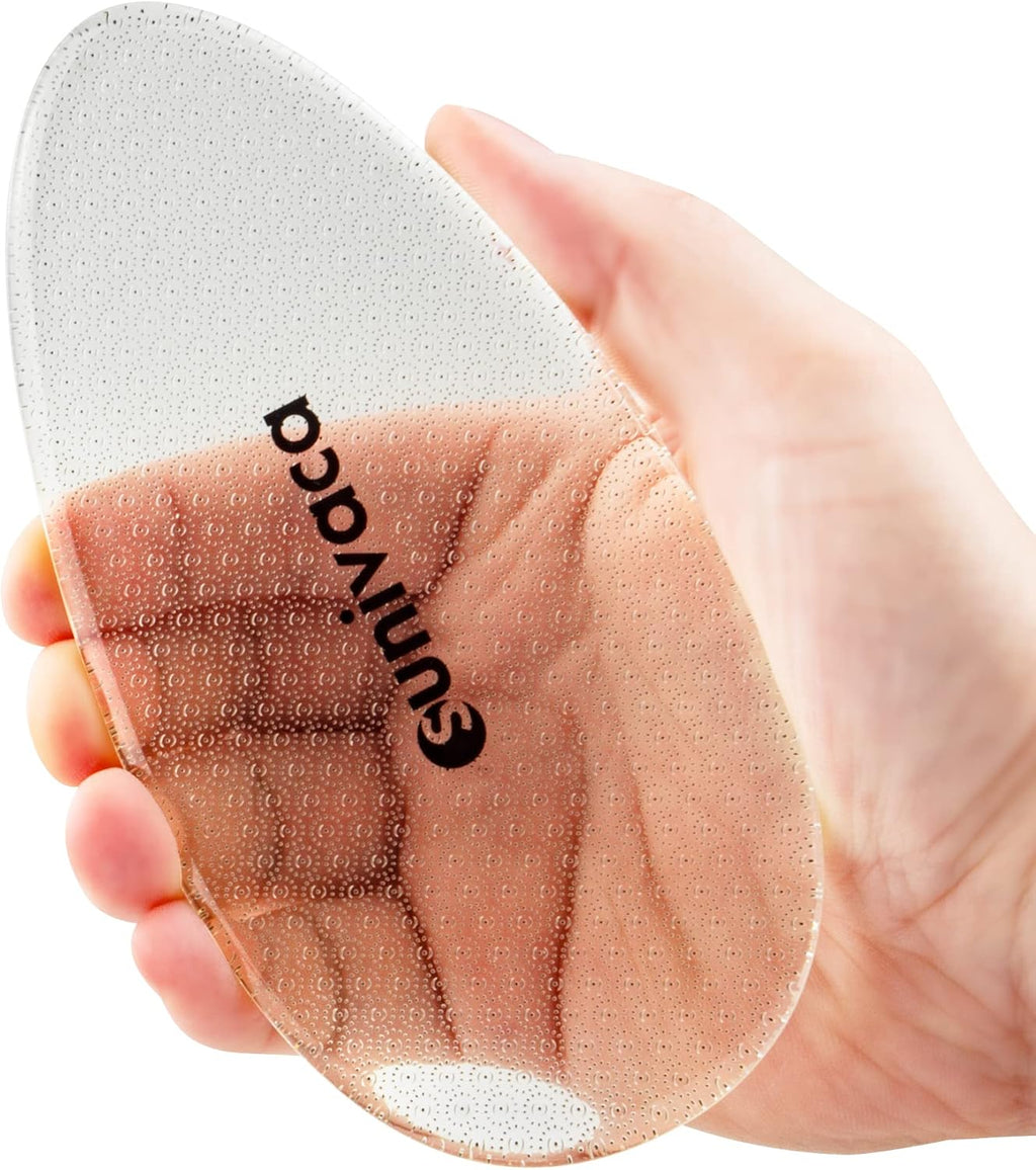 Glass Foot File Callus Remover for Feet, Heel Scraper, Pumice Stone, Diabetic Feet Scrubber Dead Skin Remover for Feet P