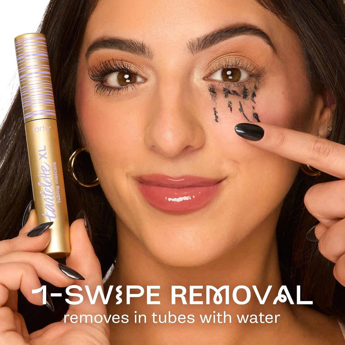 tarte tartelette XL tubing mascara – Lash Extensions in a Tube with Peptide, Extra-Bold Buildable Lifted Length & Volume