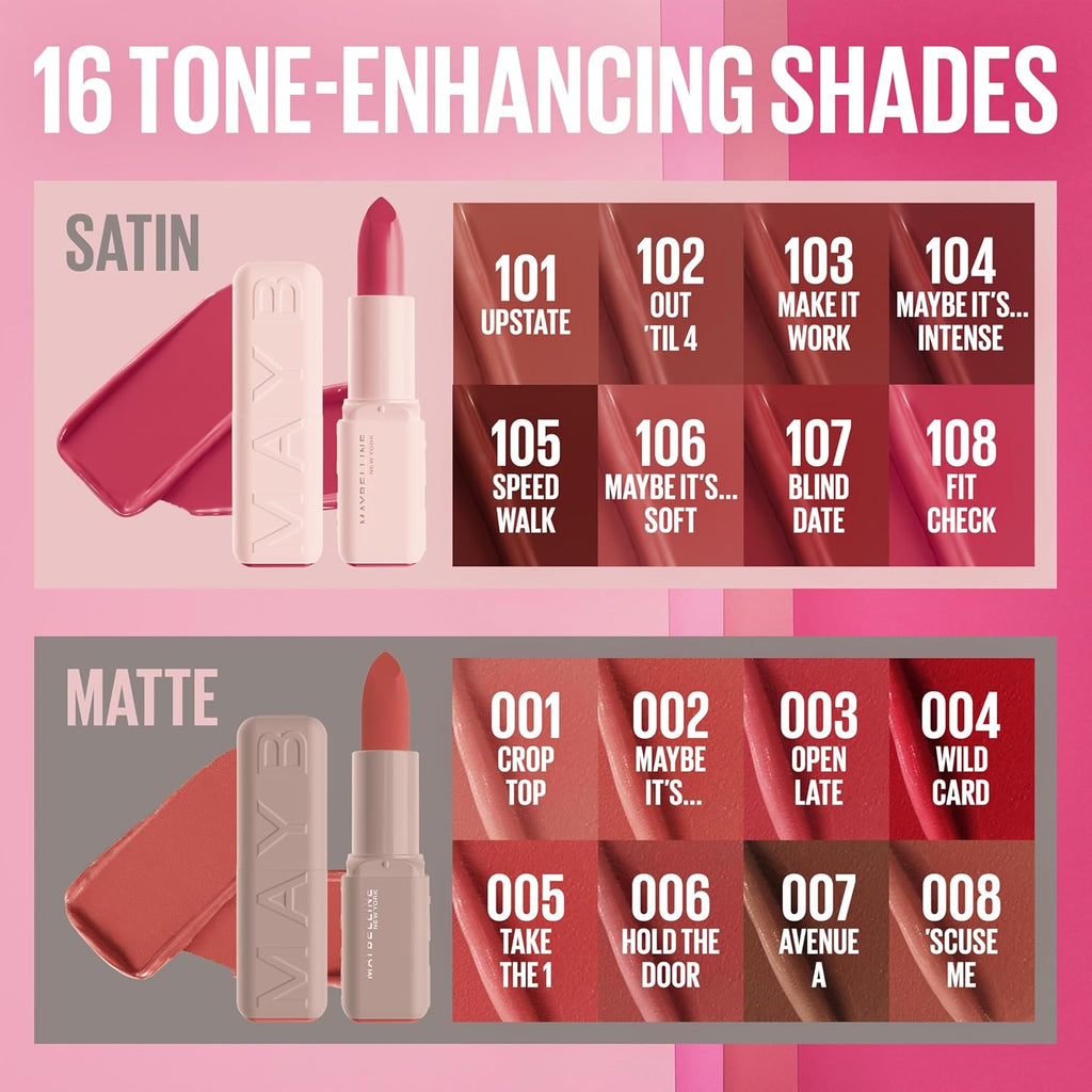 MAYBELLINE Serum Lipstick, Hydrating Lip Makeup with 8HRs of Lip Plumping Moisture with Hyaluronic Acid + Oil Blend, Wil