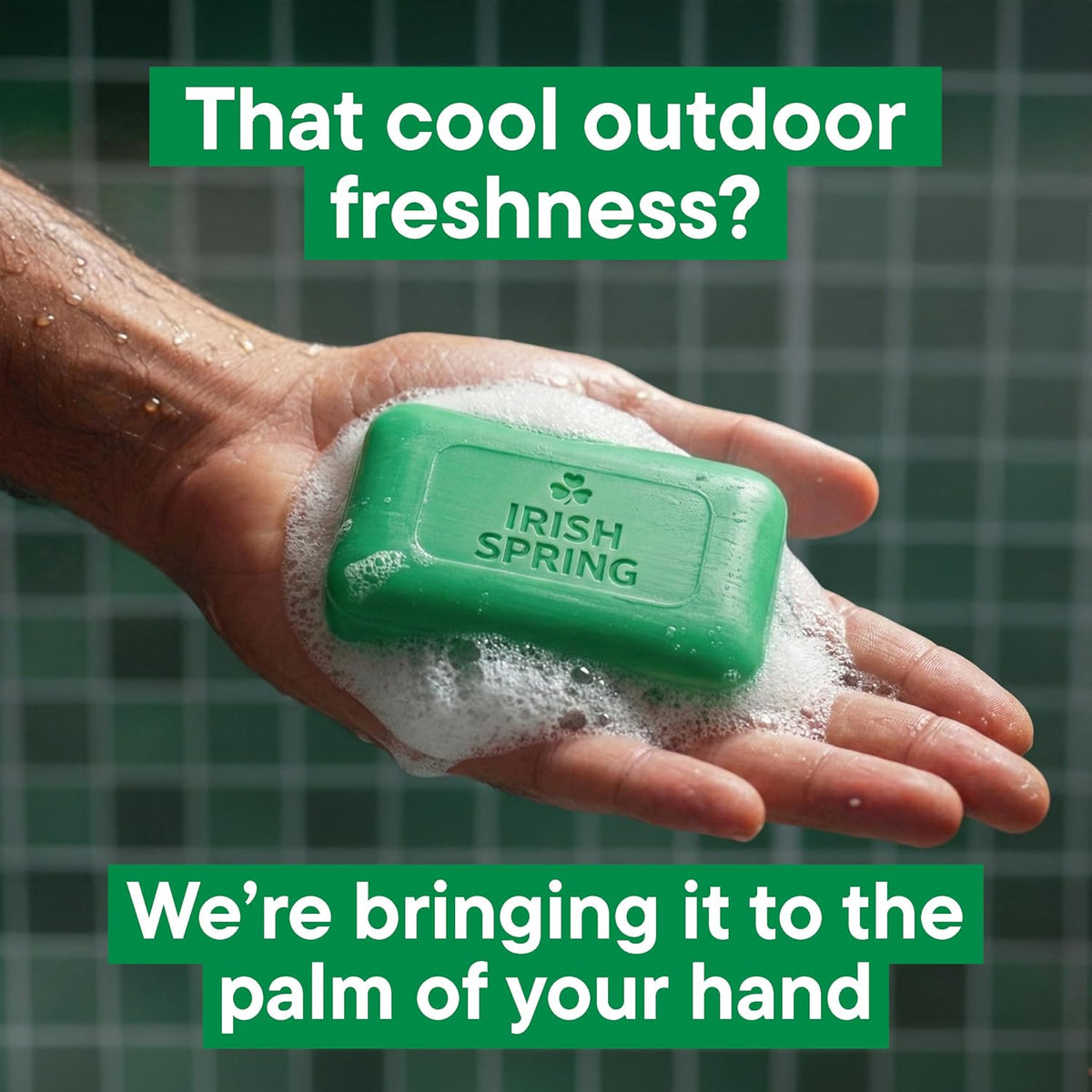 Irish Spring Bar Soap for Men, Original Scent, 3.7 oz (3 Pack)