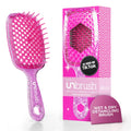 FHI Heat UNbrush Detangling Brush for Pain-Free Brushing on All Wet or Dry Hair Types — Durable DuoFlex Anti-Static Bris