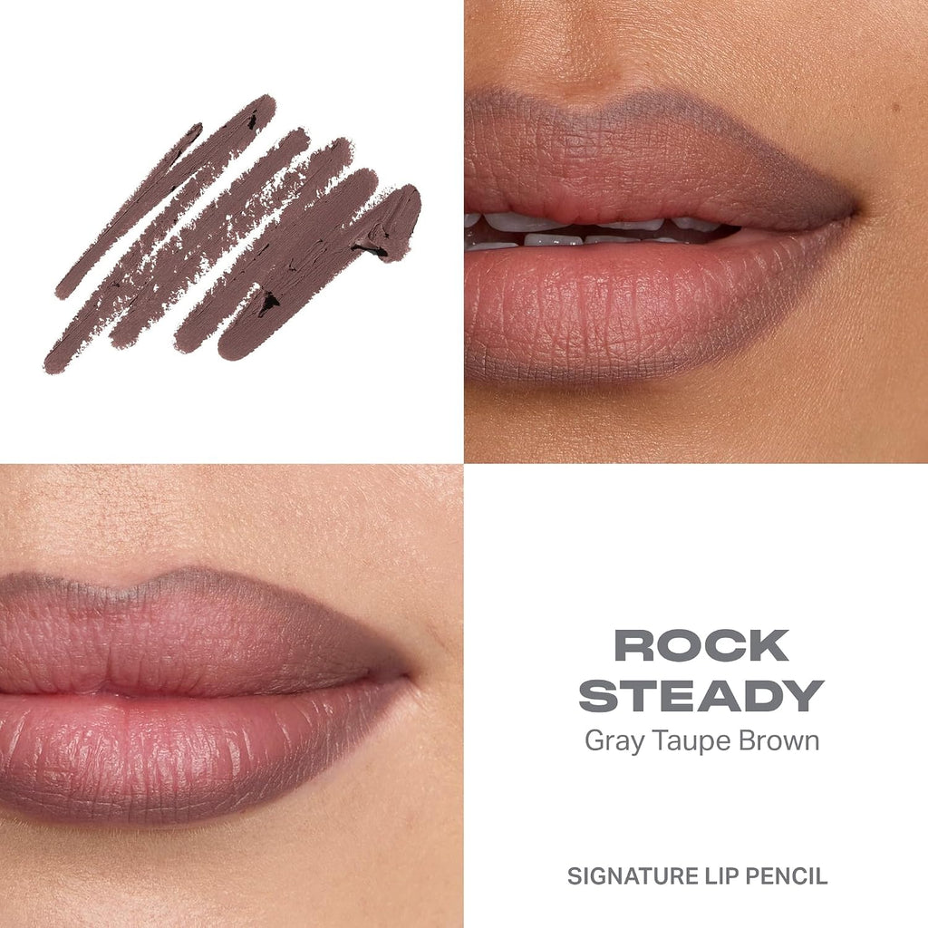 Morphe Signature Lip Liner Pencil - Creamy, Long Lasting Definer for Precise Shaping and Filling - Lip Makeup Essential 