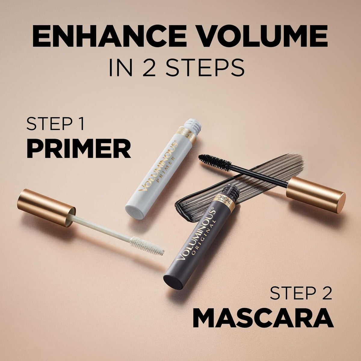 L'Oréal Paris Voluminous Original Mascara, Blackest Black, 0.28 fl. oz.