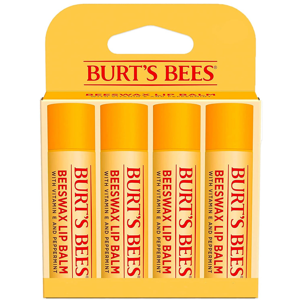 Burt's Bees 100% Natural Moisturizing Lip Balm (Original Beeswax)