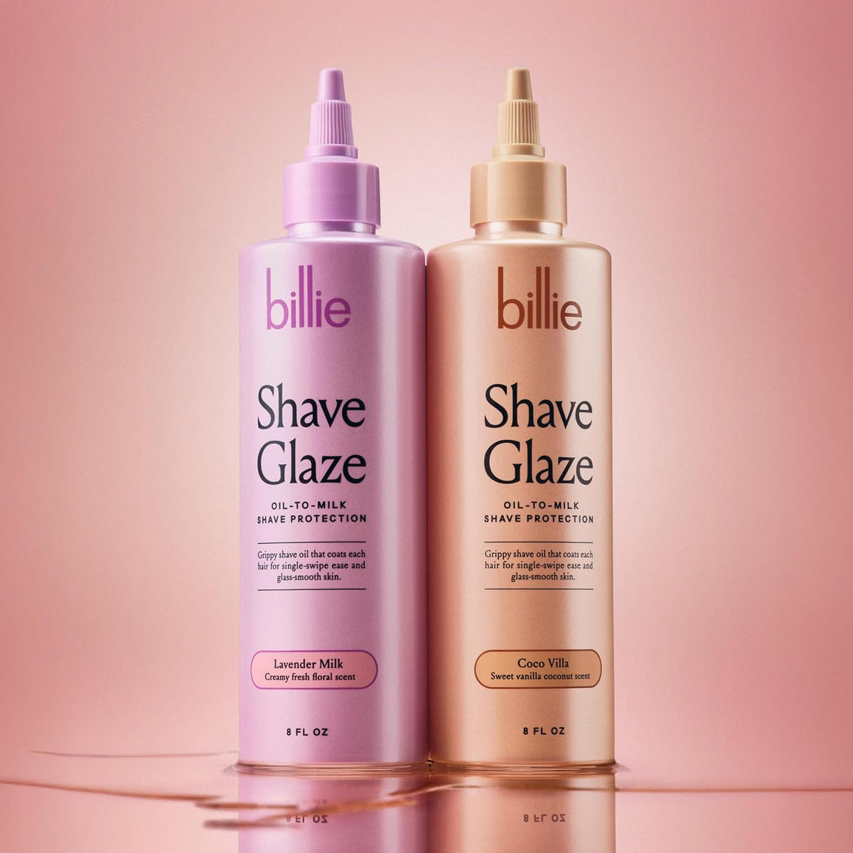Billie Shave Glaze Shave Oil, Coco Villa, 8 oz