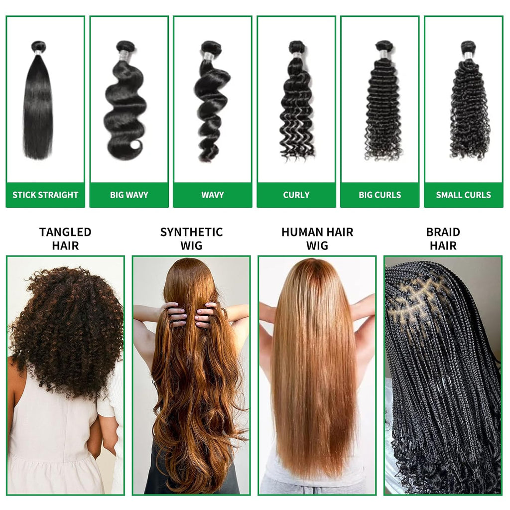 Goiple Wig Milk Spray Wig Spray for Synthetic Hair, Leave-In Conditioner for Hair Wigs, Conditioner ＆ Detangler 2 in 1 M
