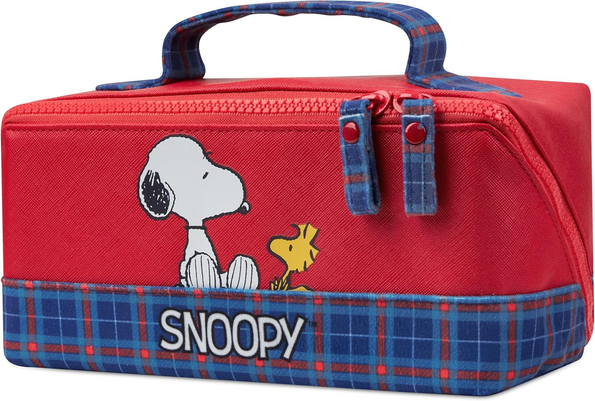 Peanuts Snoopy Travel Toiletry Makeup Bag for Girls, Teens
