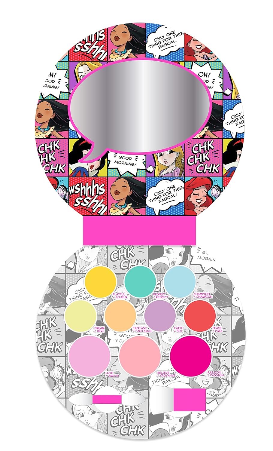 Lip Smacker Sparkle & Shine Eyeshadow Makeup Palette, Mermaid Palette Shimmer | Christmas Make Up Collection | Holiday P