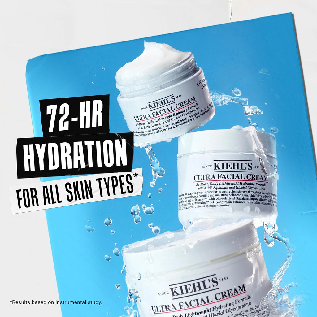Kiehl's - Ultra Facial Cream Daily Moisturizer with 4.5% Squalane