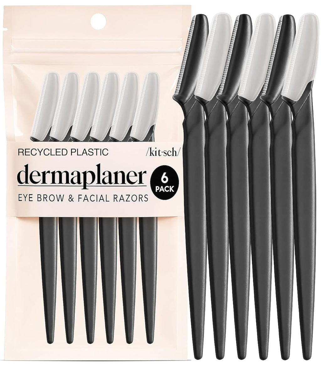 Kitsch Dermaplane Razor for Women Face – Terracotta, 12 pcs