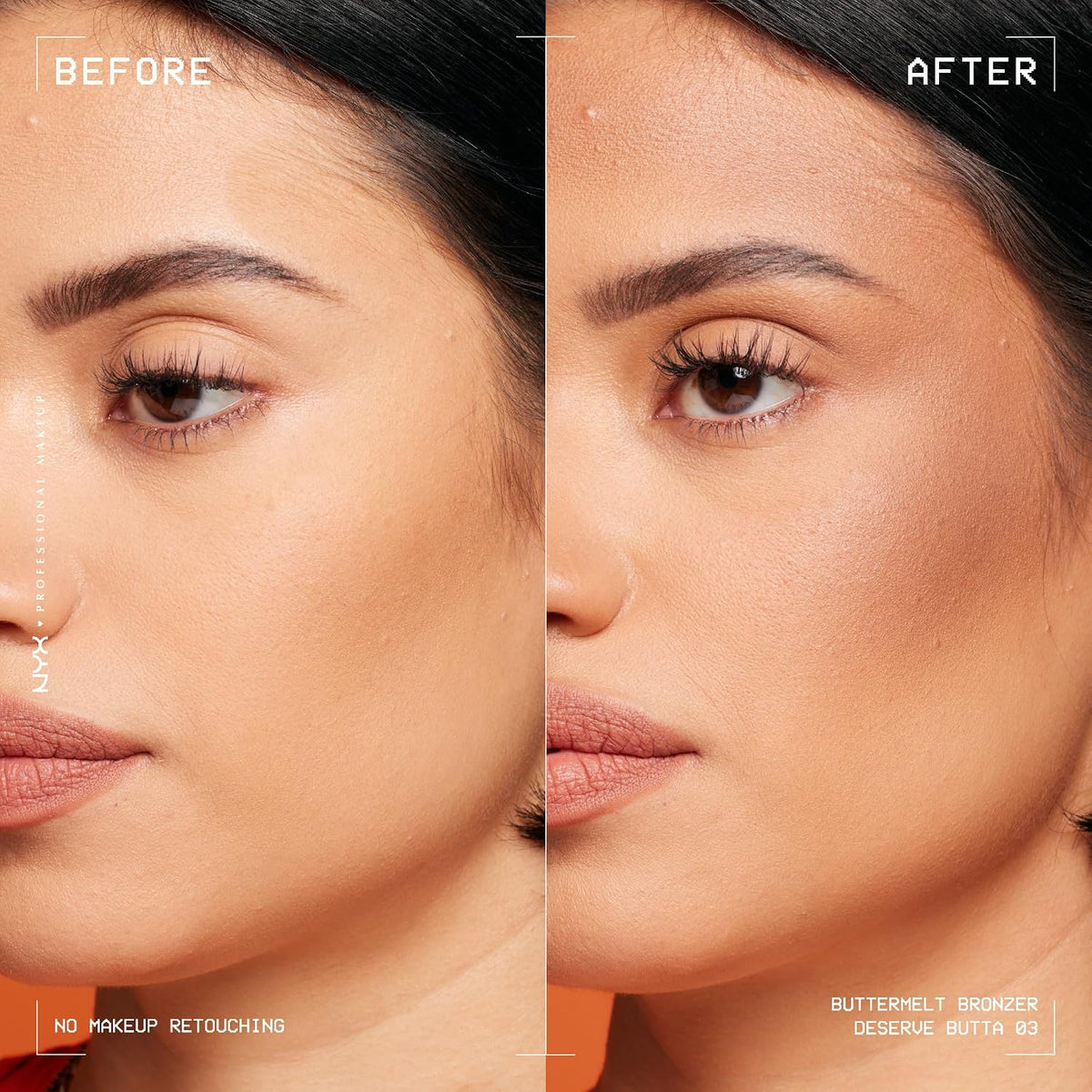 NYX PROFESSIONAL MAKEUP Matte Buttermelt Bronzer, Longwear Face Makeup with Up to 12 Hours of Wear, Vegan Formula - Dese