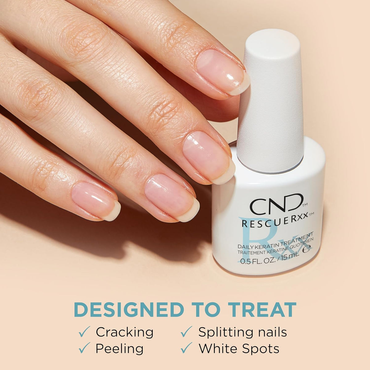 CND RescueRxx Nail Care Daily Keratin Treatment