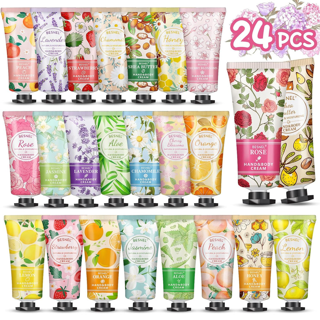12 Pack Hand Cream Gift Set For Women,Mini Hand Lotion Travel Size for Hand