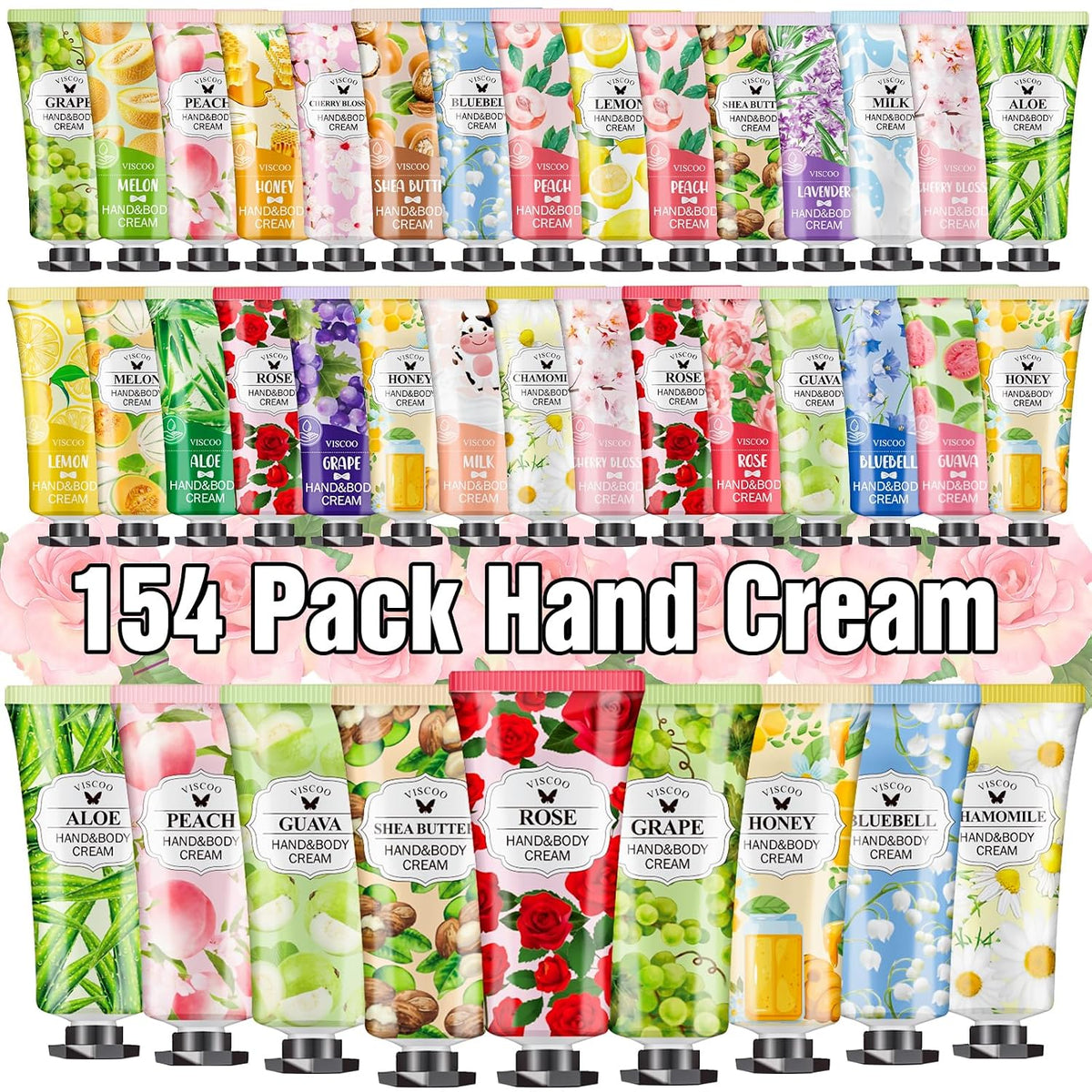 7 Pack Hand Cream Gifts Set for Women, Christmas Gifts for Women