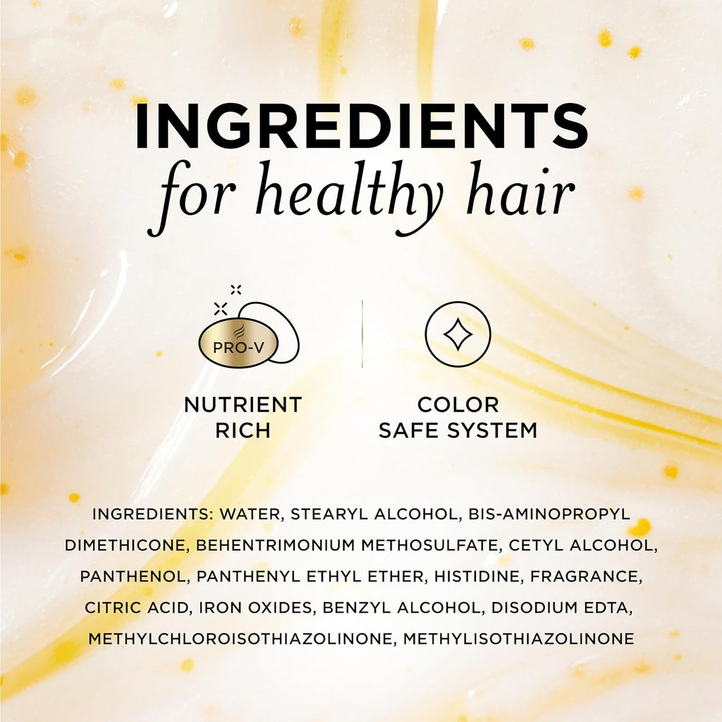Pantene Miracle Rescue Hair Mask, Intensive Bond Repair with Melting Pro-V Pearls, Melts Away Damage, Builds Bonds, Stre