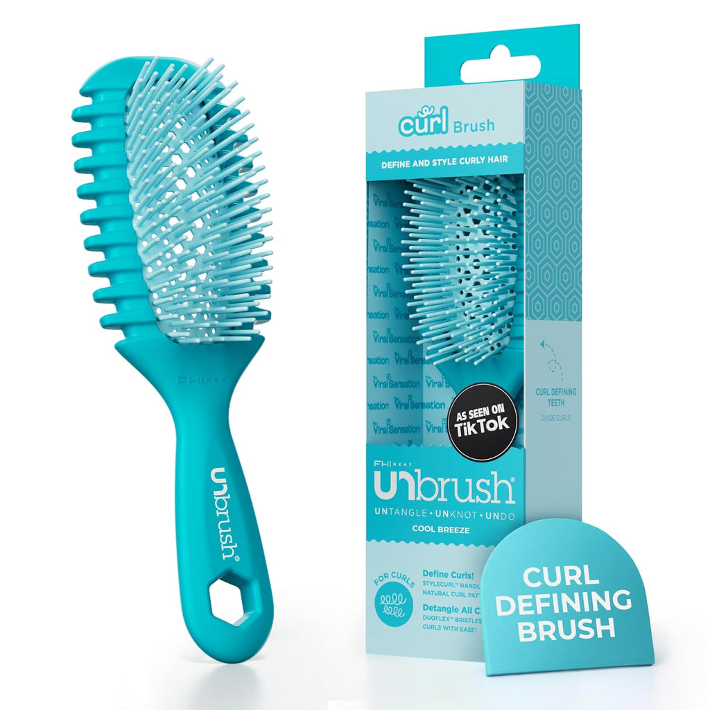 FHI Heat UNbrush Curl Detangling Brush for use on Wet Hair Only