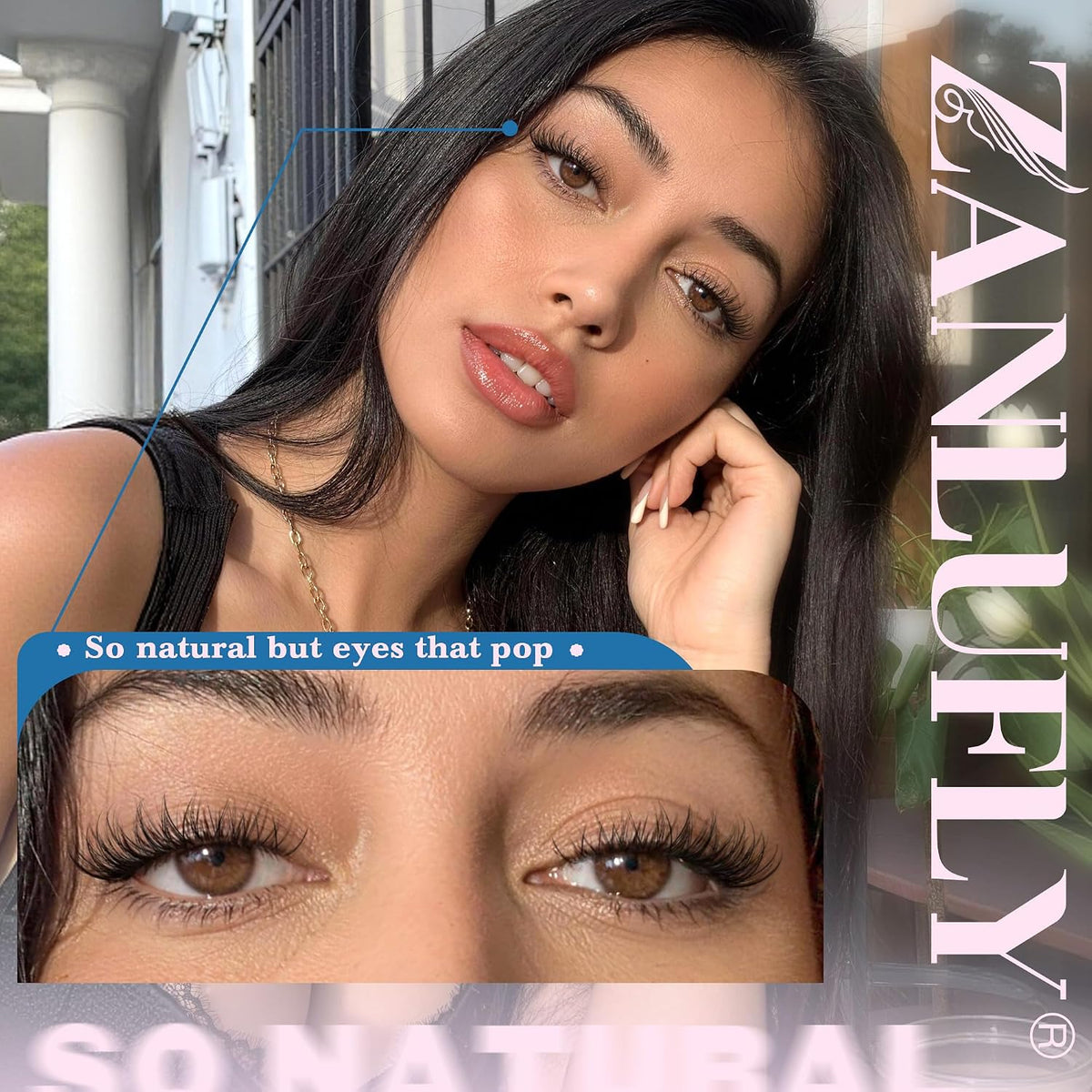 Lash Clusters Wispy Eyelash Clusters Natural CC-Curly Cluster Lashes zanlufly Wispy Individual Lashes 180Pcs Eyelash Ext