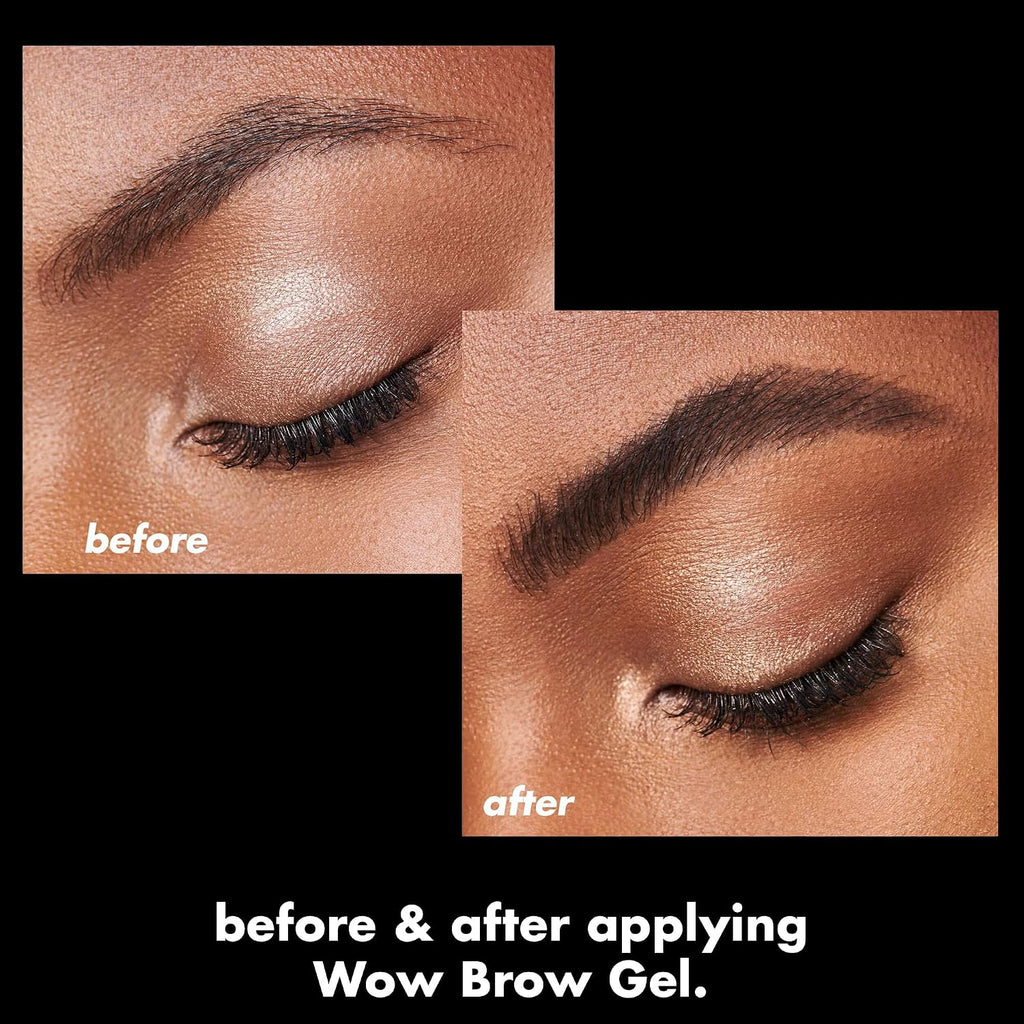 e.l.f. Wow Brow Gel, Volumizing, Buildable, Wax-Gel Hybrid, Creates Full, Voluminous-Looking Brows, Locks Brow Hairs In 