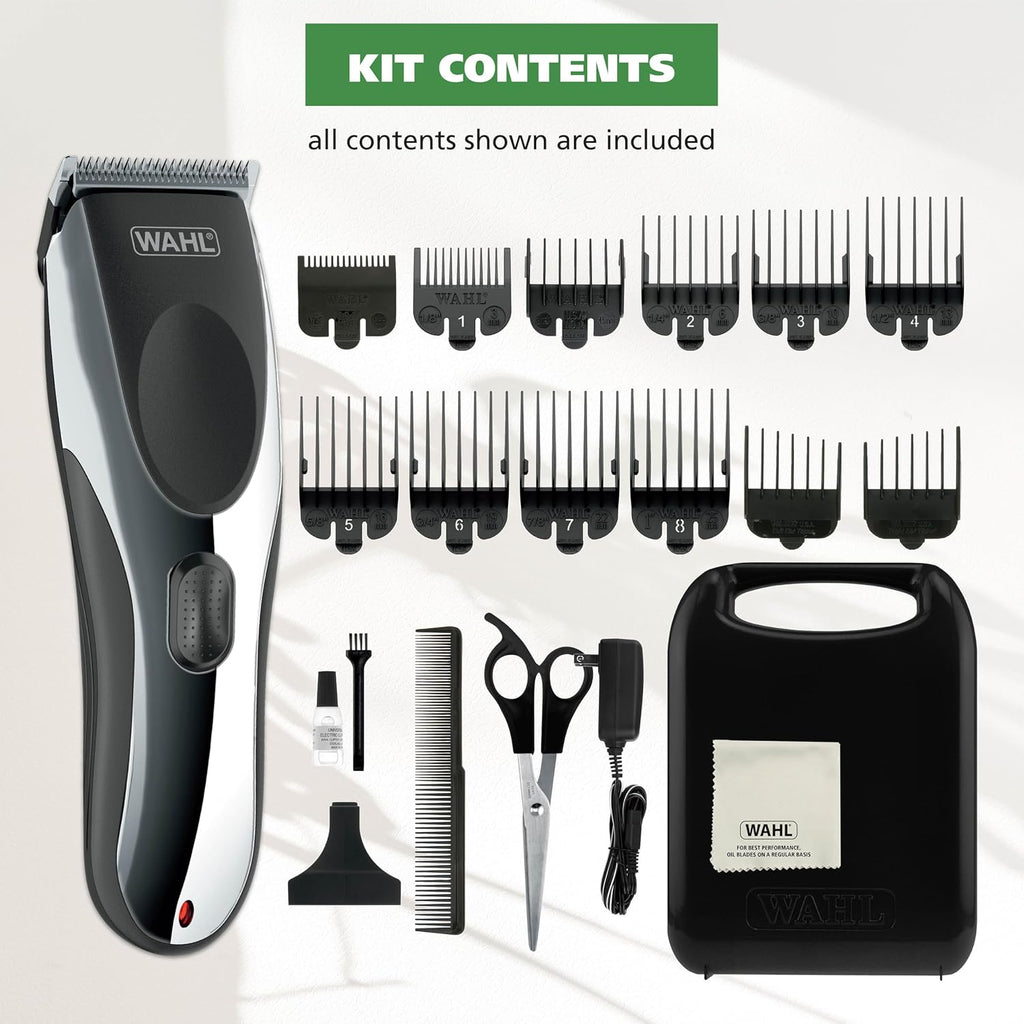 Wahl Clipper Rechargeable Cord/Cordless Haircutting & Trimming Kit