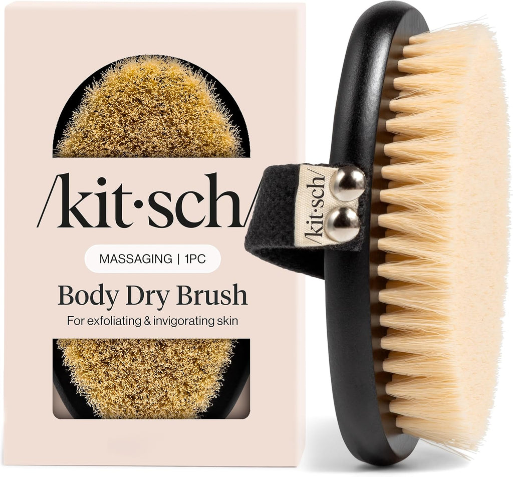 Kitsch Dry Brushing Body Brush for Lymphatic Drainage