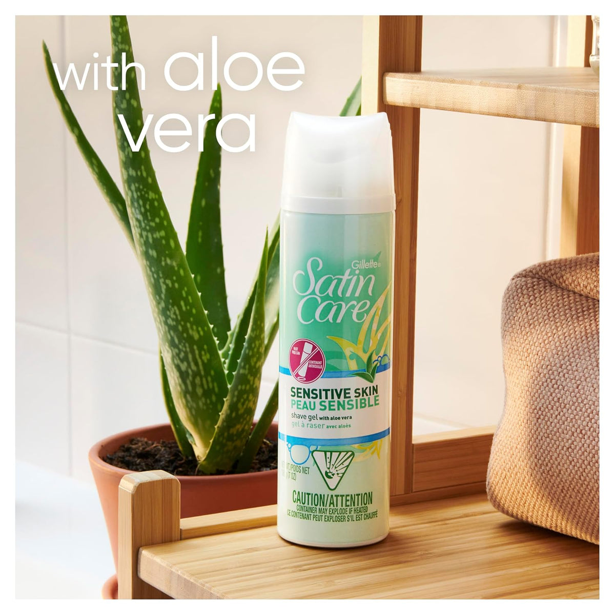 Gillette Venus Satin Care Sensitive Skin Shave Gel