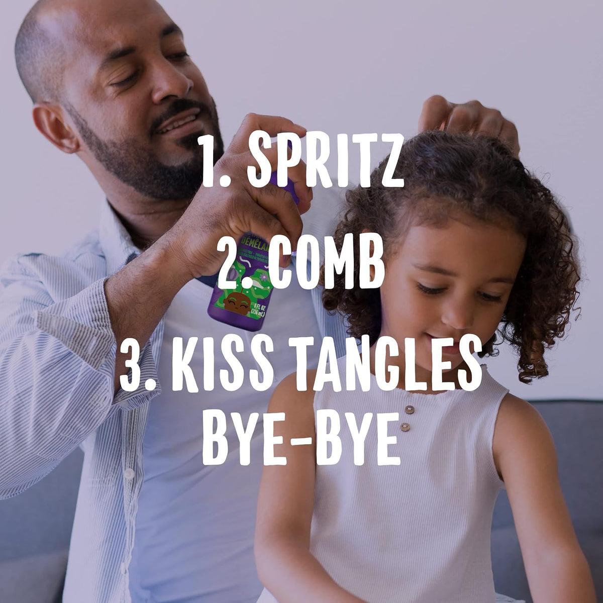 Aussie Kids Moist Detangler Spray, Sulfate & Paraben Free, Moisturizing & Tangle-Free Hair Care for Kids, Cruelty-Free, 